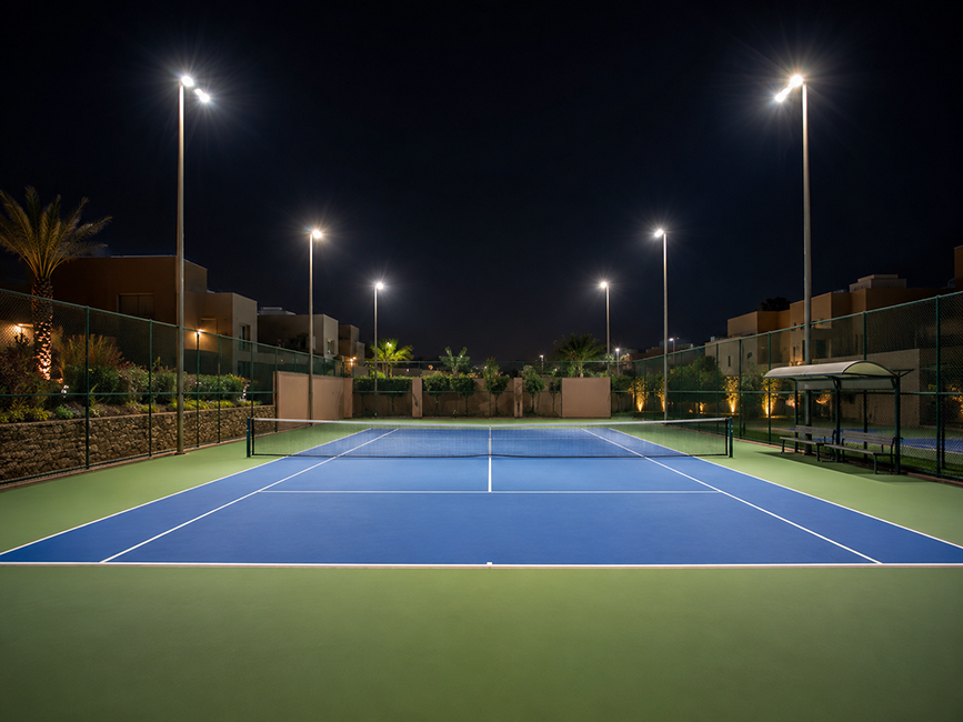 معرض صور ملاعب مطاط وأكريليك