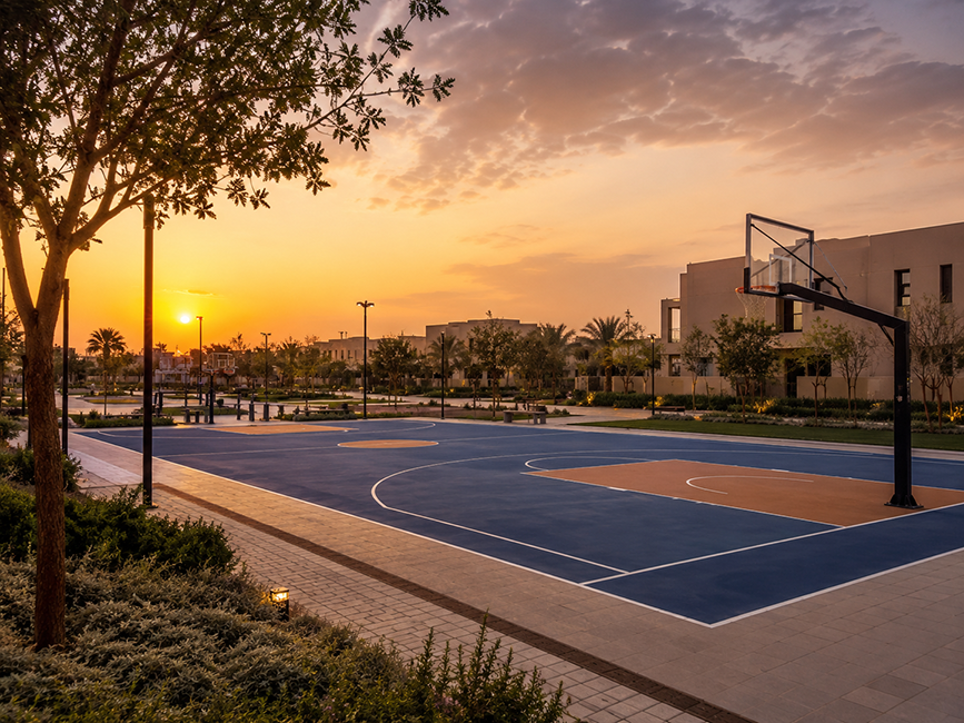 معرض صور ملاعب مطاط وأكريليك