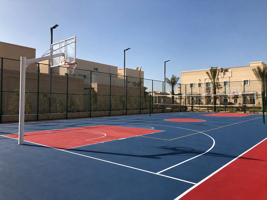 معرض صور ملاعب مطاط وأكريليك
